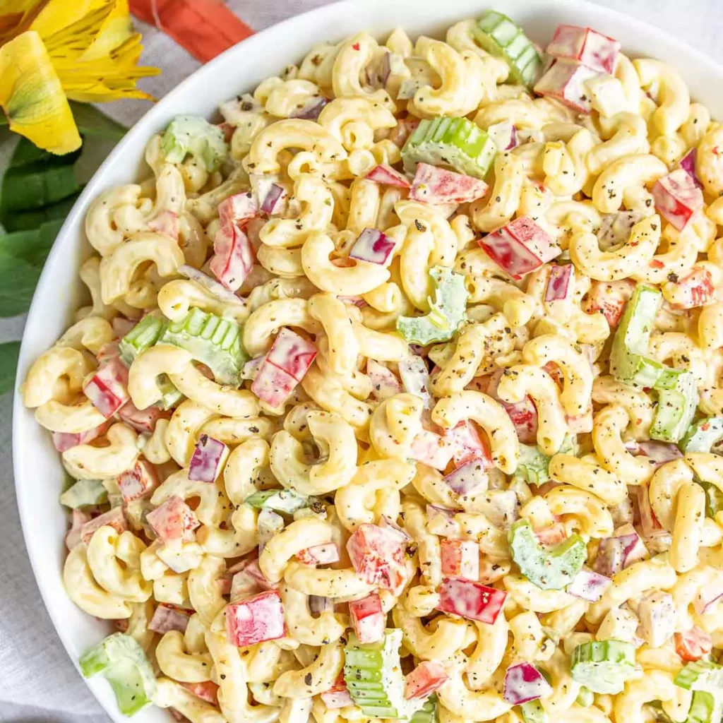 Zwiliwa zwo leluwaho u ita zwa u ḓifha: Saladi ya macaroni
